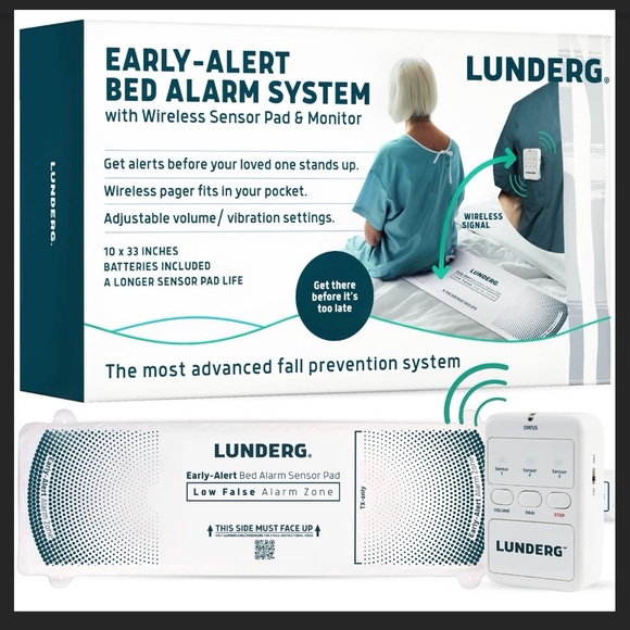 New Early-Alert Bed Alarm System with Wireless Sensor Pad - Picture 8 of 9